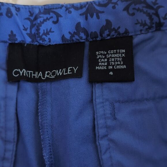 Cynthia Rowley 💙 Super Cute Shorts Size 4 - Picture 6 of 11